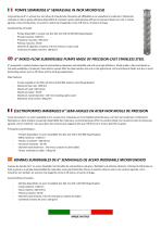 Pompes pour puits profonds VSX - 14