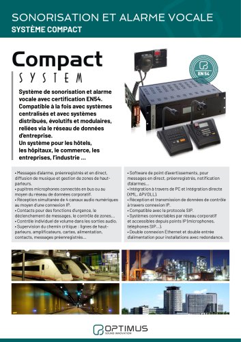 SONORISATION ET ALARME VOCALE