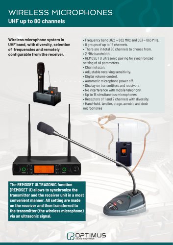 Wireless microphones
