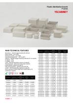 Plastic distribution boards P series