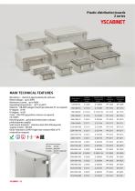 Plastic distribution boards Z series