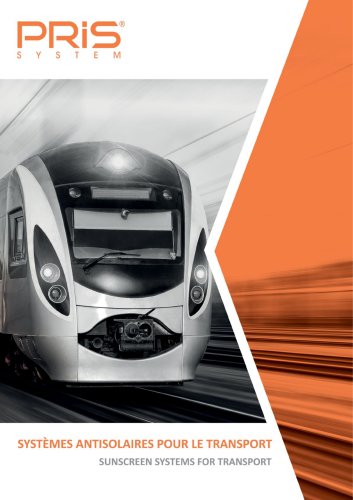 SYSTÈMES ANTISOLAIRES POUR LE TRANSPORT