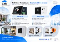 Catalogue EVI - Tablettes murales VESA ou Encastrement POE, PanelPC industriels sous Android, Windows ou Linux-4