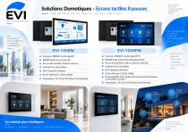 Catalogue EVI - Tablettes murales VESA ou Encastrement POE, PanelPC industriels sous Android, Windows ou Linux-7