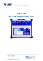 UHV-1200 Six Phase Secondary Current Injection Tester-Catalog