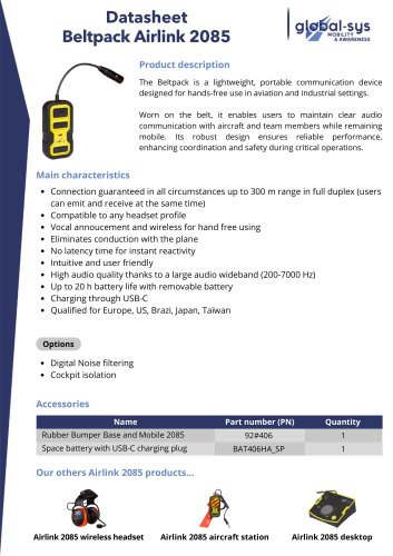 Embedded base Airlink 3085IA