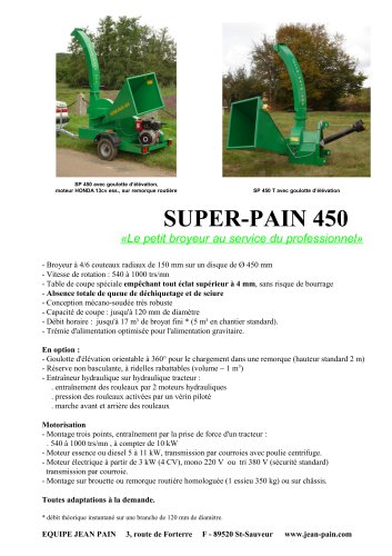 SUPER-PAIN 450 