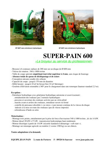 SUPER-PAIN 600 