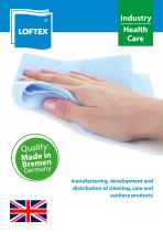 manufacturing, development and   distribution of cleaning, care and   sanitary products