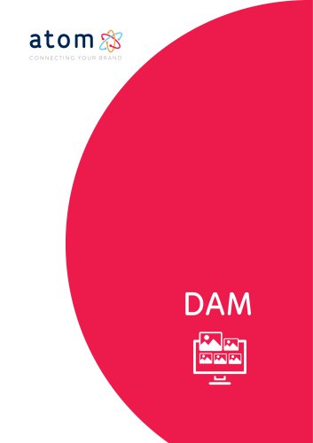 Atom DAM Digital Asset Management Brochure