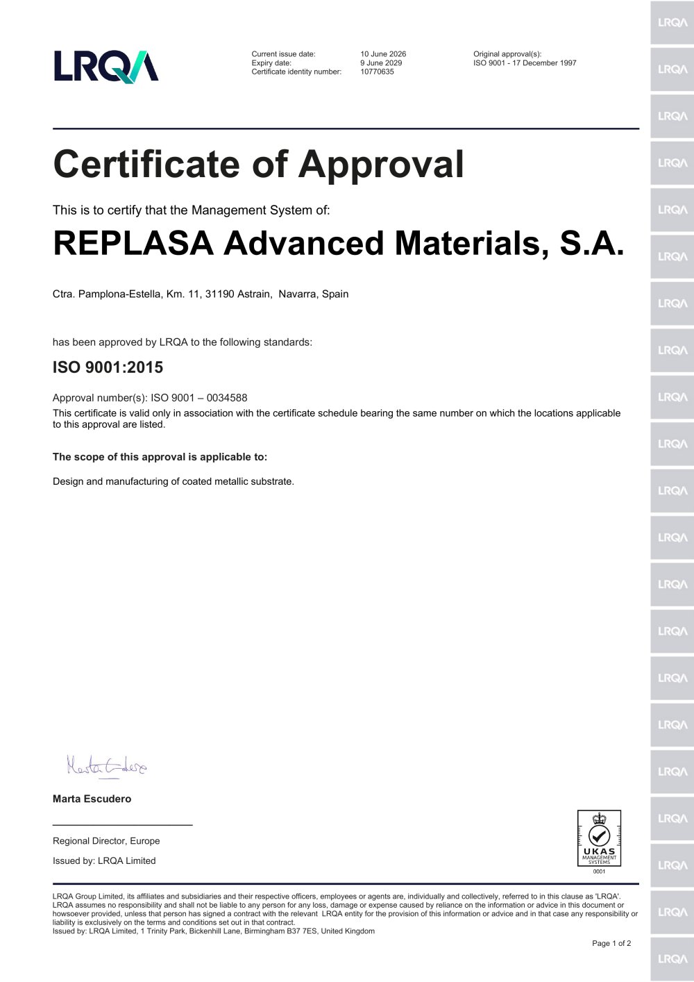 Replasa-ISO-9001-EN - Replasa
