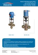 Vanne de régulation à soupape V2V-V3V corps en bronze HVAC