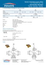 Vanne de régulation à soupape V2V-V3V corps en bronze HVAC-2