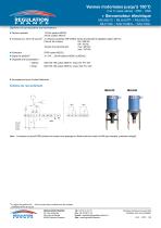 Vanne de régulation à soupape V2V-V3V corps en bronze HVAC-6