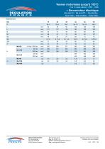 Vanne de régulation à soupape V2V-V3V corps en bronze HVAC-9