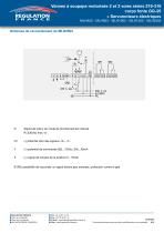 Vanne de régulation à soupape V2V-V3V corps en fonte GG-25-8