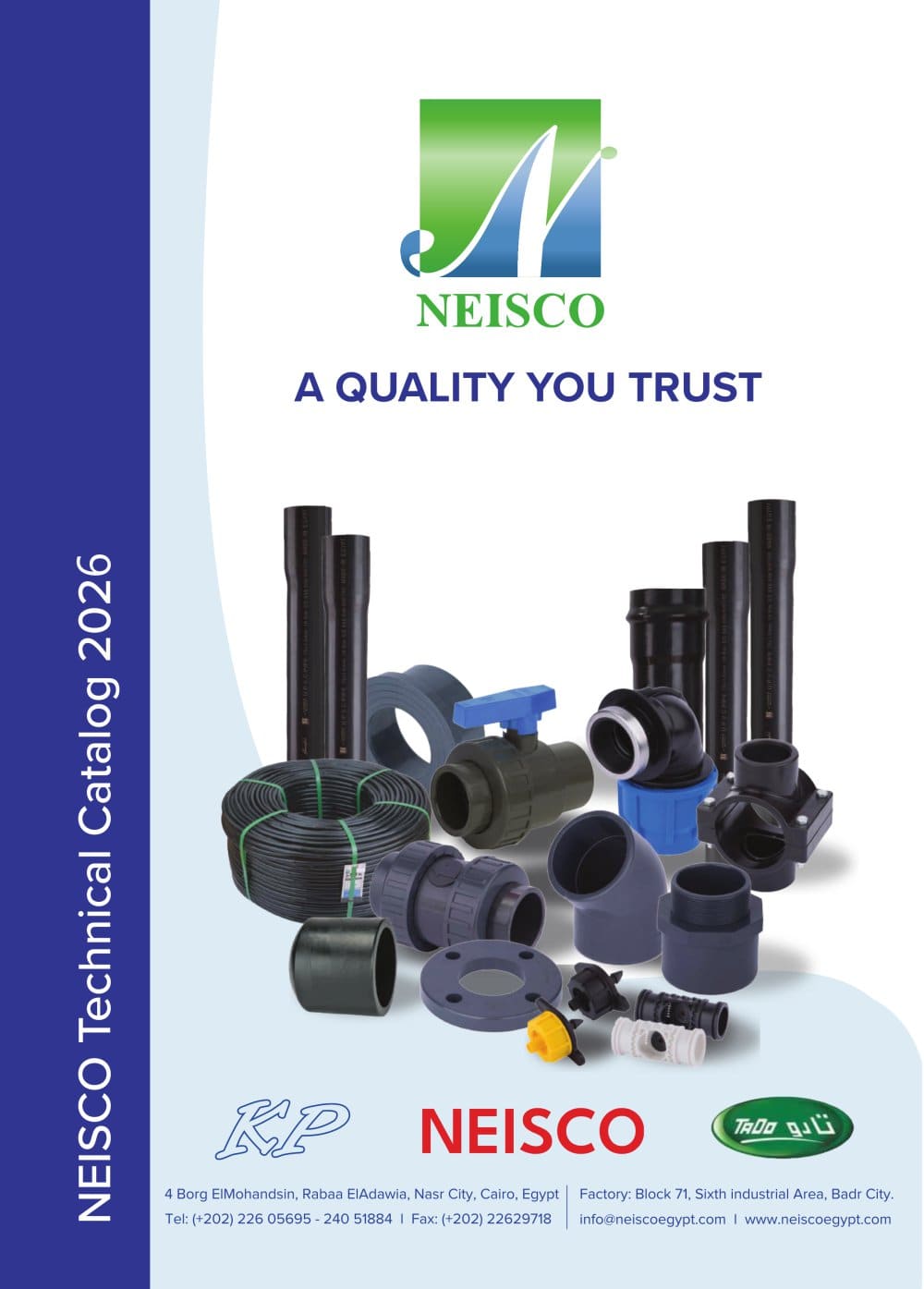 Neisco brand catalog - 2026 - NEISCO FOR MODERN WATER SYSTEMS PRODUCTION