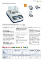 Balance de laboratoire compacte KERN EWJ-1