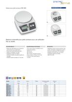 Balance pour petits animaux KERN EMB-1