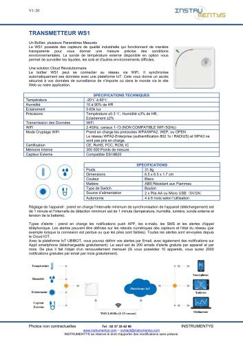 TRANSMETTEUR WS1
