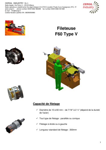 Fileteuse F60 Type V