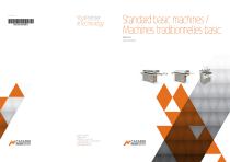 Standard basic machines / Machines traditionnelles basic