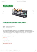 HU 560x2000-4 NG DRO