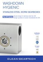 WASHDOWN HYGIENIC The VFI Series