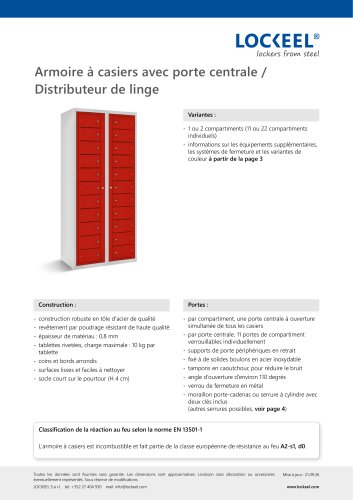 Distributeur de linge