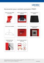 Vestiaire pompiers PROFI-3