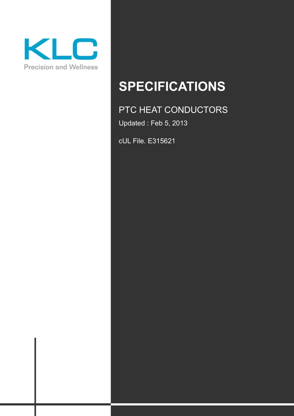 PTC Conductor - Taiwan King Lung Chin PTC Co., Ltd.