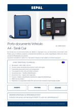 Porte-documents Véhicule A4 - Simili Cuir