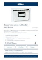 Sacoche de caisse multifonction  Cristal armé