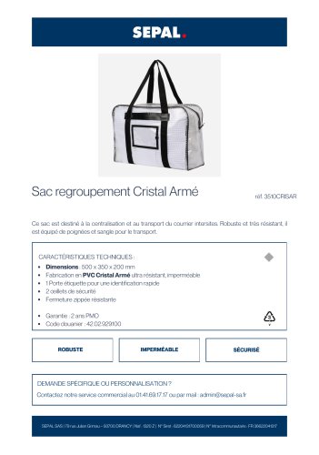 Sacoche de regroupement