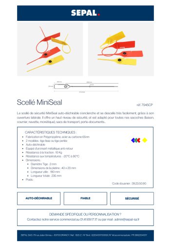 Scell&eacute; MiniSeal