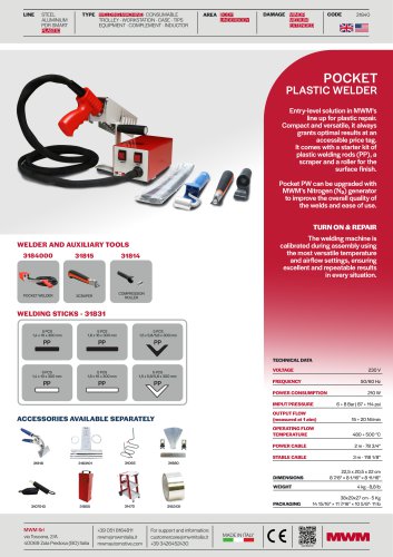 POCKET PLASTIC WELDER