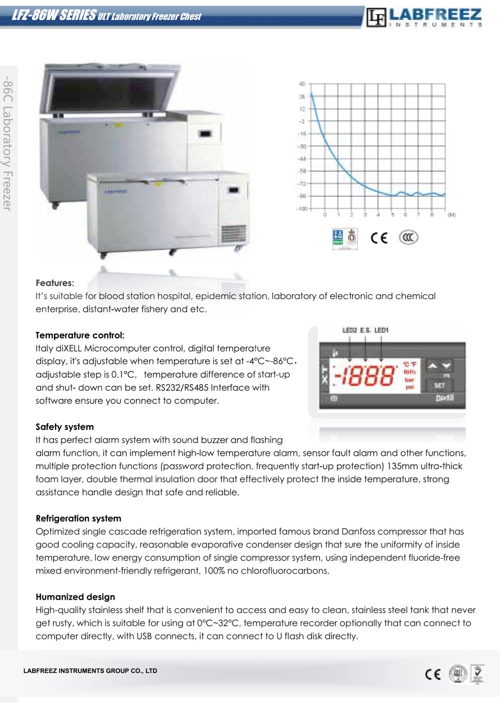 LFZ-86W SERIES - Labfreez Instruments Group Co., Ltd