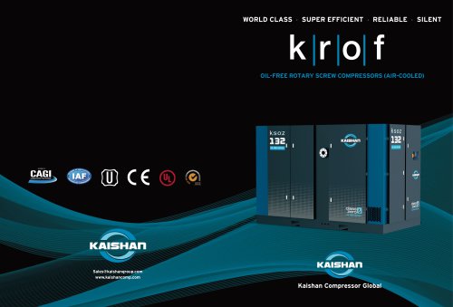 KAISHAN Oil-free Compressor Series