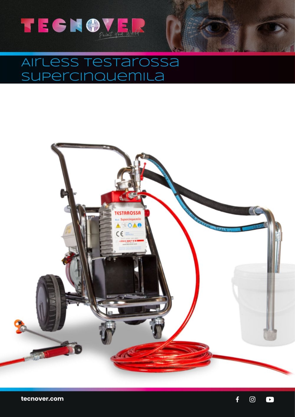 TECNOVER Testarossa Supercinquemila Pulv&eacute;risateur Airless essence - Tecnover s.n.c. di Ricotti e Cera