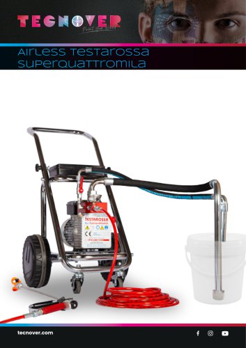 TECNOVER Testarossa Superquattromila Pulv&eacute;risateur Airless