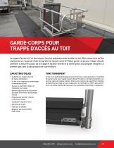 GARDE-CORPS POUR  TRAPPE D’ACCÈS AU TOIT-1