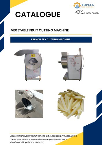 FRENCH FRY CUTTING MACHINE