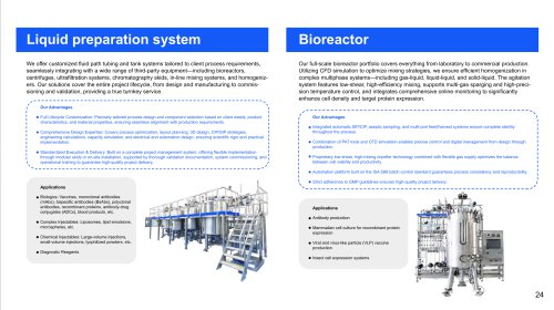 Liquid preparation system & Bioreactor