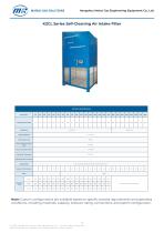 KZCL Series Self-Cleaning Air Intake Filter