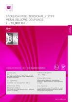 METAL BELLOW COUPLINGS