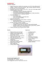 Product data sheet DewMaster