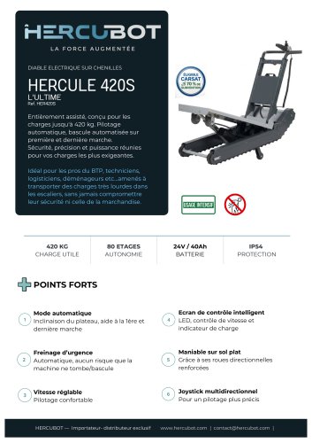 Fiche produit - Hercule 420S