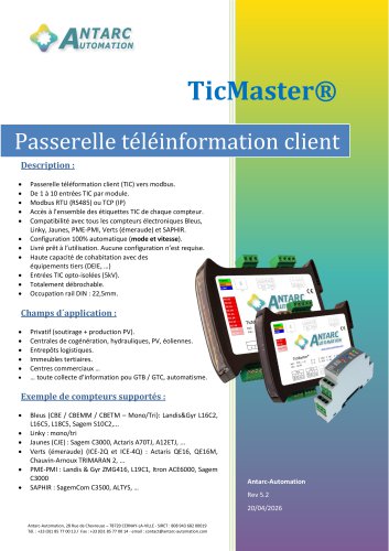 TicMaster&reg;