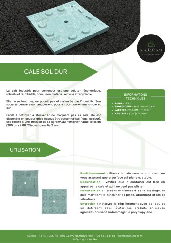 CALE SOL DUR