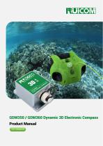 GDM350 / GDM360 Dynamic 3D Electronic Compass